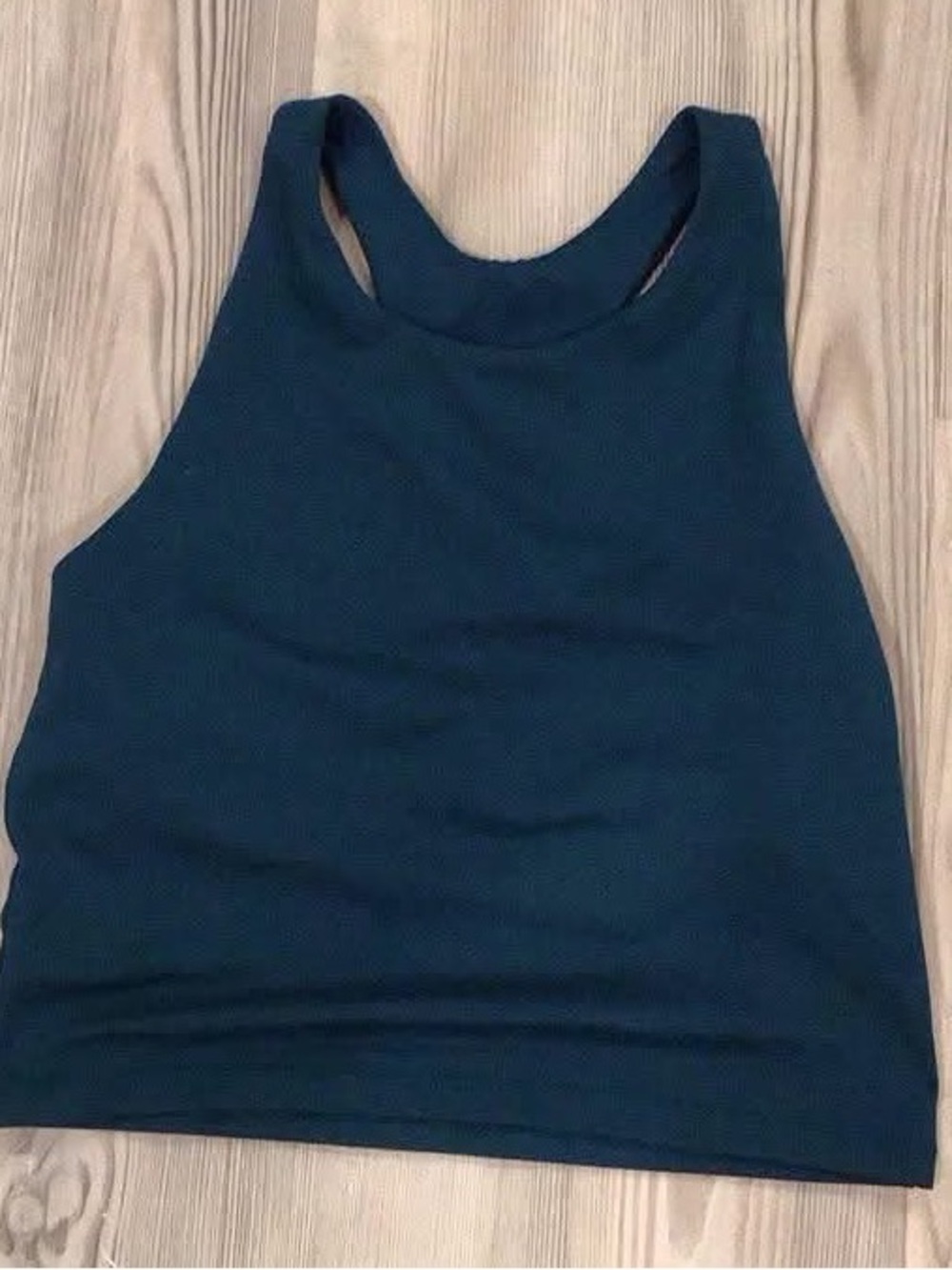 DSG Dark Teal Ribbed Tank Top
